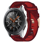 Dây đeo đồng hồ nylon dệt 22mm, Dành cho Samsung Galaxy Watch3 45mm, Dành cho Samsung Galaxy Watch 46mm, Dành cho Samsung Gear S3 Classic, Dành cho Samsung Gear S3 Frontier