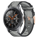 Dây đeo đồng hồ nylon dệt 22mm, Dành cho Samsung Galaxy Watch3 45mm, Dành cho Samsung Galaxy Watch 46mm, Dành cho Samsung Gear S3 Classic, Dành cho Samsung Gear S3 Frontier