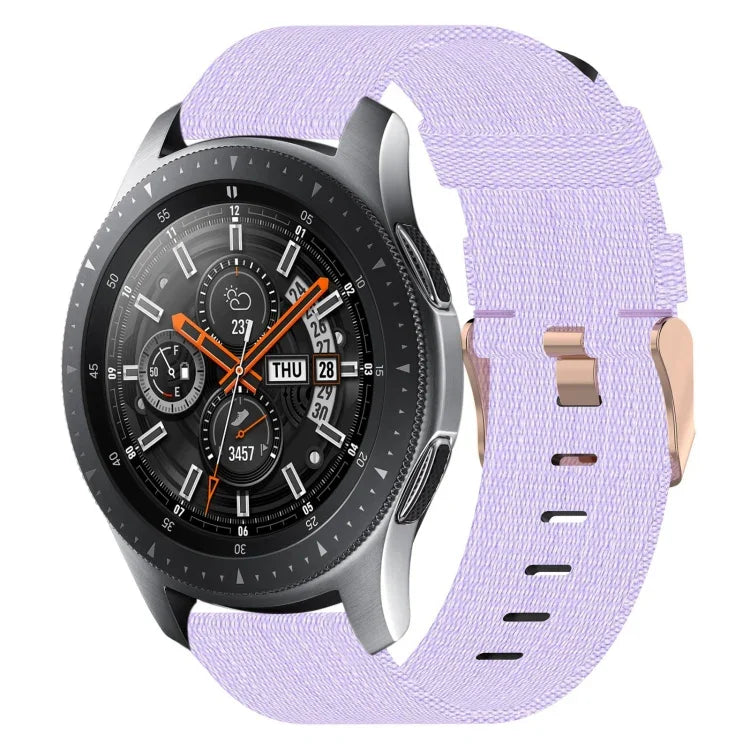Dây đeo đồng hồ nylon dệt 22mm, Dành cho Samsung Galaxy Watch3 45mm, Dành cho Samsung Galaxy Watch 46mm, Dành cho Samsung Gear S3 Classic, Dành cho Samsung Gear S3 Frontier