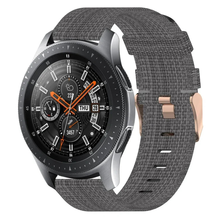 Dây đeo đồng hồ nylon dệt 22mm, Dành cho Samsung Galaxy Watch3 45mm, Dành cho Samsung Galaxy Watch 46mm, Dành cho Samsung Gear S3 Classic, Dành cho Samsung Gear S3 Frontier