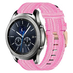 Dây đeo đồng hồ nylon dệt 22mm, Dành cho Samsung Galaxy Watch3 45mm, Dành cho Samsung Galaxy Watch 46mm, Dành cho Samsung Gear S3 Classic, Dành cho Samsung Gear S3 Frontier