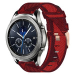 Dây đeo đồng hồ nylon dệt 22mm, Dành cho Samsung Galaxy Watch3 45mm, Dành cho Samsung Galaxy Watch 46mm, Dành cho Samsung Gear S3 Classic, Dành cho Samsung Gear S3 Frontier