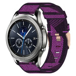 Dây đeo đồng hồ nylon dệt 22mm, Dành cho Samsung Galaxy Watch3 45mm, Dành cho Samsung Galaxy Watch 46mm, Dành cho Samsung Gear S3 Classic, Dành cho Samsung Gear S3 Frontier