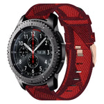 Dây đeo đồng hồ nylon dệt 22mm, Dành cho Samsung Galaxy Watch3 45mm, Dành cho Samsung Galaxy Watch 46mm, Dành cho Samsung Gear S3 Classic, Dành cho Samsung Gear S3 Frontier