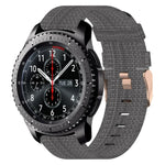 Dây đeo đồng hồ nylon dệt 22mm, Dành cho Samsung Galaxy Watch3 45mm, Dành cho Samsung Galaxy Watch 46mm, Dành cho Samsung Gear S3 Classic, Dành cho Samsung Gear S3 Frontier