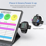 A05 Sạc nhanh không dây từ tính 2 trong 1 Type C / USB-C sang USB-A cho Apple Watch