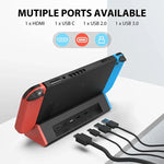 Bộ chuyển đổi Dock di động 4K HDMI cho Nintendo Switch/Switch OLED (Mẫu thường), Mẫu thường