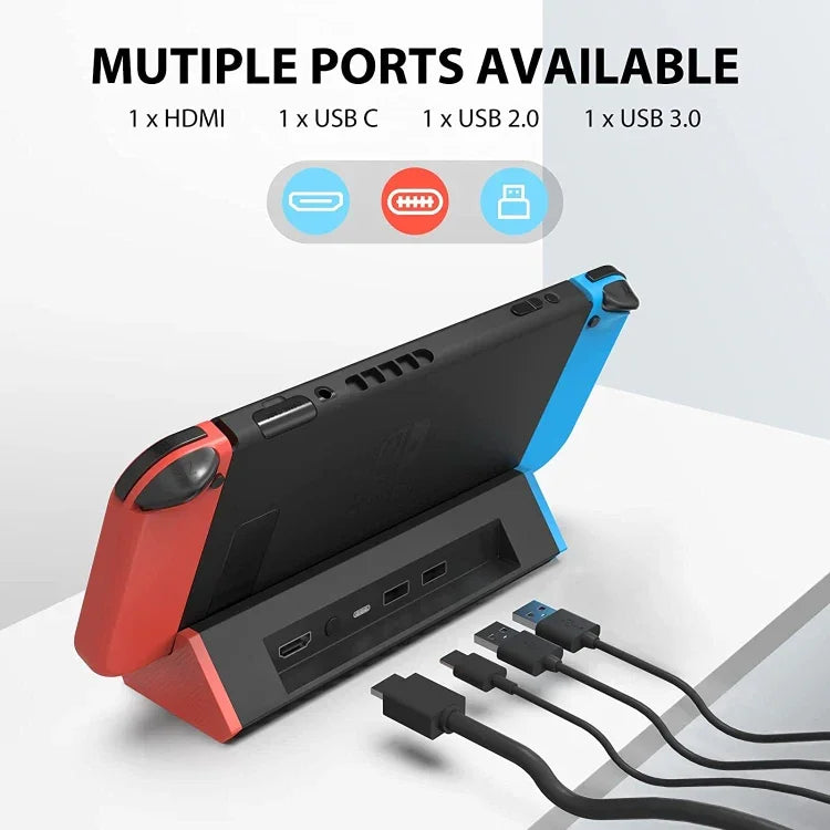 Bộ chuyển đổi Dock di động 4K HDMI cho Nintendo Switch/Switch OLED (Mẫu thường), Mẫu thường