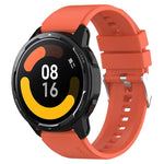 Dây đeo silicone đầu nhô khóa bạc, Dành cho Samsung Galaxy Watch 46mm 22mm
