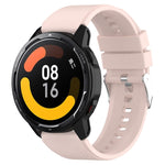 Protruding Head Silicone Strap Silver Buckle, For Huami Amazfit GTS 3 20mm, For Huami Amazfit GTS 2e 20mm, For Huami Amazfit GTS 2mini 20mm, For Huami Amazfit GTS 2 20mm