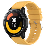 Protruding Head Silicone Strap Silver Buckle, For Huami Amazfit GTS 3 20mm, For Huami Amazfit GTS 2e 20mm, For Huami Amazfit GTS 2mini 20mm, For Huami Amazfit GTS 2 20mm
