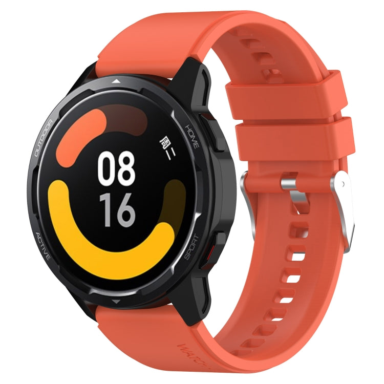 Protruding Head Silicone Strap Silver Buckle, For Huami Amazfit GTS 3 20mm, For Huami Amazfit GTS 2e 20mm, For Huami Amazfit GTS 2mini 20mm, For Huami Amazfit GTS 2 20mm