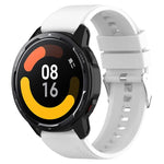 Protruding Head Silicone Strap Silver Buckle, For Huami Amazfit GTS 3 20mm, For Huami Amazfit GTS 2e 20mm, For Huami Amazfit GTS 2mini 20mm, For Huami Amazfit GTS 2 20mm