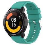 Protruding Head Silicone Strap Silver Buckle, For Huami Amazfit GTS 3 20mm, For Huami Amazfit GTS 2e 20mm, For Huami Amazfit GTS 2mini 20mm, For Huami Amazfit GTS 2 20mm