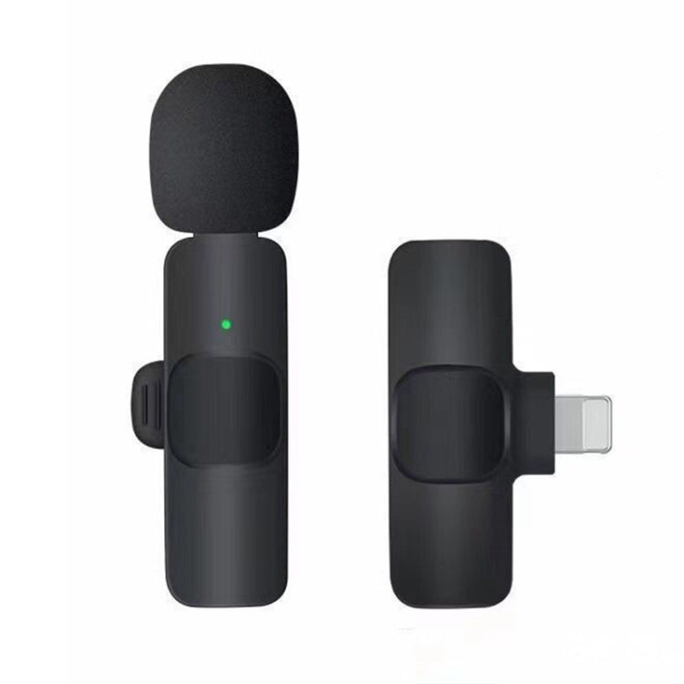 Micro mini không dây kẹp K9 tự động đồng bộ chống ồn trực tiếp với bộ thu 8 chân, K9IP-1