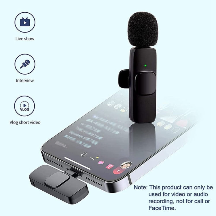 Micro mini không dây kẹp K9 tự động đồng bộ chống ồn trực tiếp với bộ thu 8 chân, K9IP-1