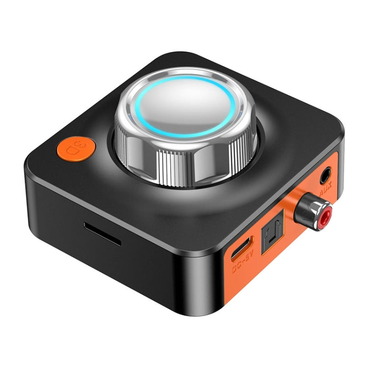 Bộ thu âm thanh Bluetooth 5.1 C39HD đầu ra AUX đồng trục quang học hỗ trợ phát thẻ TF, bộ thu âm thanh Bluetooth 5.1