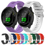 20mm Silicone Twill Watch Band, For Garmin Garminmove Style, For Garmin Vivomove, For Garmin Vivomove HR Sport, For Garmin Vivoactive 3