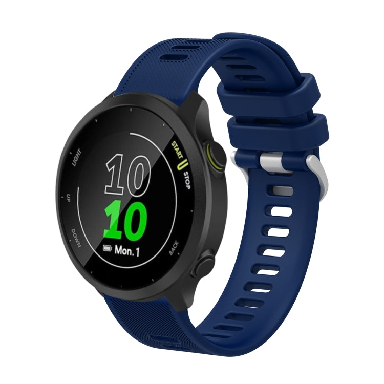 20mm Silicone Twill Watch Band, For Garmin Garminmove Style, For Garmin Vivomove, For Garmin Vivomove HR Sport, For Garmin Vivoactive 3