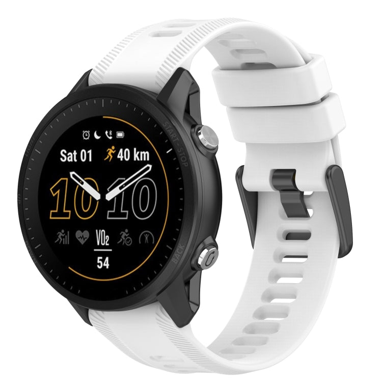 22mm Solid Color Silicone Watch Band, For Garmin Fenix 6 Sapphire GPS, For Garmin Fenix 5, For Garmin Fenix 5 Plus, For Garmin Quatix 5