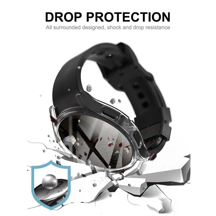 Ốp Lưng TPU Mềm Trong Suốt Bao Phủ Toàn Bộ ENKAY Hat-Prince, Dành cho Samsung Galaxy Watch 5 40mm, Dành cho Samsung Galaxy Watch 5 44mm