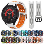 Dây đồng hồ silicone hai màu thoáng khí 20mm, dành cho Samsung Galaxy Watch 5 40mm, dành cho Samsung Galaxy Watch 5 44mm