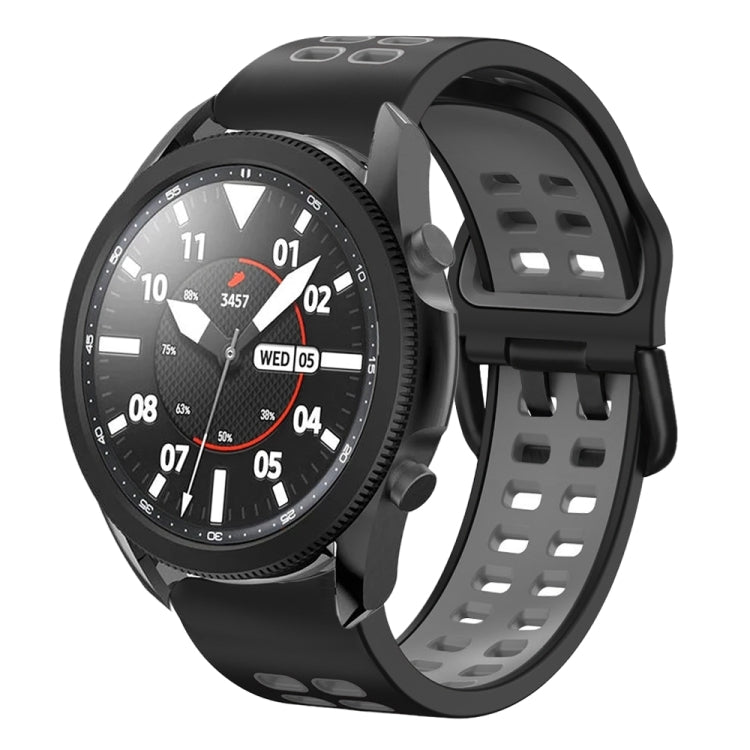 Dây đồng hồ silicone hai màu thoáng khí 20mm, dành cho Samsung Galaxy Watch 5 Pro 45mm, dành cho Samsung Galaxy Watch 4 40mm