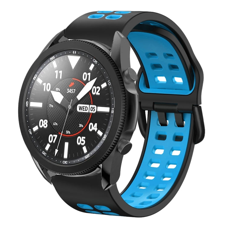 Dây đồng hồ silicone hai màu thoáng khí 20mm, dành cho Samsung Galaxy Watch 5 Pro 45mm, dành cho Samsung Galaxy Watch 4 40mm