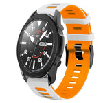 Dây đồng hồ silicone hai màu 20mm, Dành cho Samsung Galaxy Watch 5 Pro 45mm, Dành cho Samsung Galaxy Watch 4 40mm
