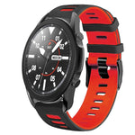 Dây đồng hồ silicone hai màu 20mm, Dành cho Samsung Galaxy Watch 5 Pro 45mm, Dành cho Samsung Galaxy Watch 4 40mm