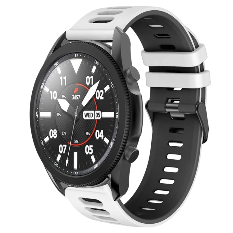 Dây đồng hồ silicone hai màu 20mm, Dành cho Samsung Galaxy Watch 5 Pro 45mm, Dành cho Samsung Galaxy Watch 4 40mm