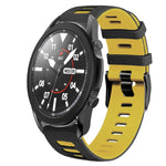 Dây đồng hồ silicone hai màu 20mm, Dành cho Samsung Galaxy Watch 5 Pro 45mm, Dành cho Samsung Galaxy Watch 4 40mm