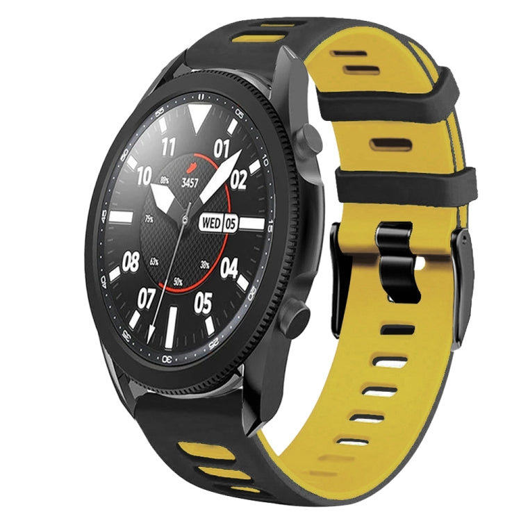Dây đồng hồ silicone hai màu 20mm, Dành cho Samsung Galaxy Watch 5 Pro 45mm, Dành cho Samsung Galaxy Watch 4 40mm