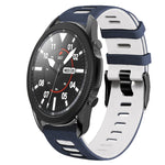 Dây đồng hồ silicone hai màu 20mm, Dành cho Samsung Galaxy Watch 5 Pro 45mm, Dành cho Samsung Galaxy Watch 4 40mm