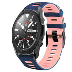 Dây đồng hồ silicone hai màu 20mm, Dành cho Samsung Galaxy Watch 5 Pro 45mm, Dành cho Samsung Galaxy Watch 4 40mm