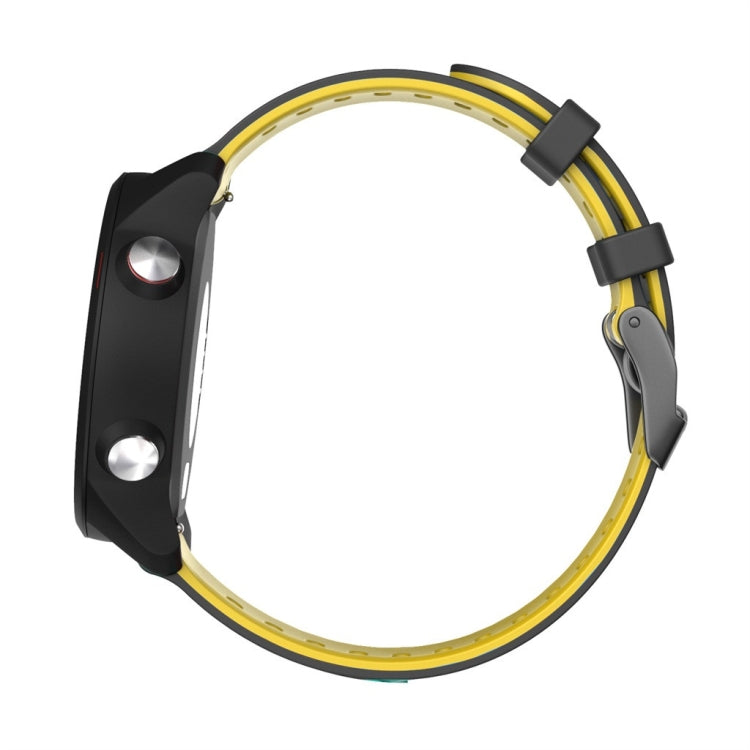 Dây đồng hồ silicone hai màu 20mm, Dành cho Samsung Galaxy Watch 5 Pro 45mm, Dành cho Samsung Galaxy Watch 4 40mm