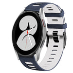 Dây đồng hồ silicone hai màu 20mm, Dành cho Samsung Galaxy Watch 5 Pro 45mm, Dành cho Samsung Galaxy Watch 4 40mm