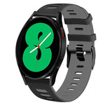 Dây đồng hồ silicone hai màu 20mm, Dành cho Samsung Galaxy Watch 4 44mm, Dành cho Samsung Galaxy Watch 4 Classic 46mm
