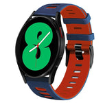 Dây đồng hồ silicone hai màu 20mm, Dành cho Samsung Galaxy Watch 4 44mm, Dành cho Samsung Galaxy Watch 4 Classic 46mm