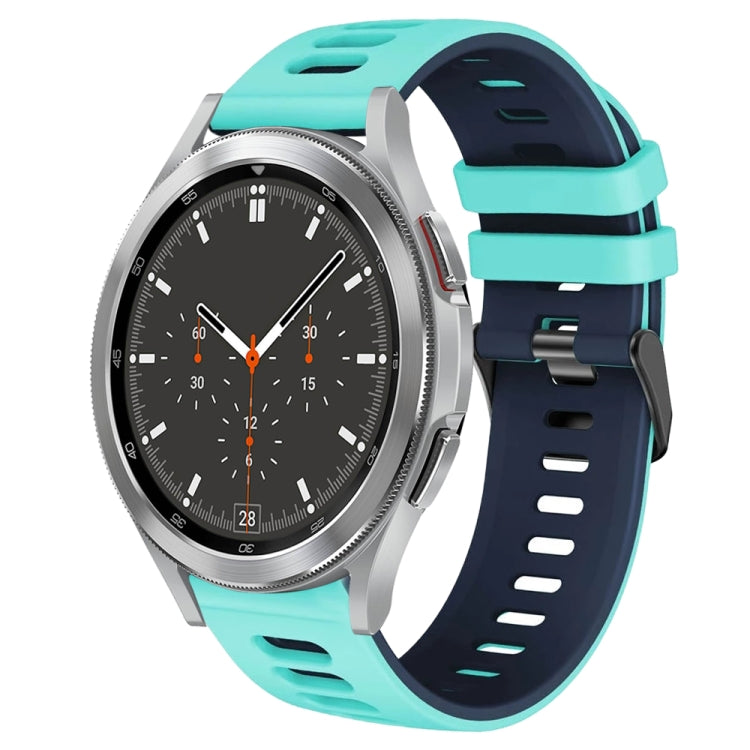 Dây đồng hồ silicone hai màu 20mm, Dành cho Samsung Galaxy Watch 4 44mm, Dành cho Samsung Galaxy Watch 4 Classic 46mm