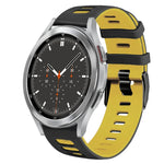 Dây đồng hồ silicone hai màu 20mm, Dành cho Samsung Galaxy Watch 4 44mm, Dành cho Samsung Galaxy Watch 4 Classic 46mm