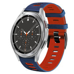 Dây đồng hồ silicone hai màu 20mm, Dành cho Samsung Galaxy Watch 4 44mm, Dành cho Samsung Galaxy Watch 4 Classic 46mm