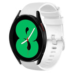 Dây đồng hồ silicone màu trơn kẻ ca-rô 20mm, Dành cho Samsung Galaxy Watch4 44mm, Dành cho Samsung Galaxy Watch4 Classic 46mm, Dành cho Samsung Galaxy Watch4 Classic 42mm, Dành cho Samsung Galaxy Watch Active 2