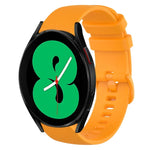 Dây đồng hồ silicone màu trơn kẻ ca-rô 20mm, Dành cho Samsung Galaxy Watch4 44mm, Dành cho Samsung Galaxy Watch4 Classic 46mm, Dành cho Samsung Galaxy Watch4 Classic 42mm, Dành cho Samsung Galaxy Watch Active 2