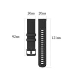 Dây đồng hồ silicone màu trơn kẻ ca-rô 20mm, Dành cho Samsung Galaxy Watch4 44mm, Dành cho Samsung Galaxy Watch4 Classic 46mm, Dành cho Samsung Galaxy Watch4 Classic 42mm, Dành cho Samsung Galaxy Watch Active 2