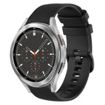 Dây đồng hồ silicone màu trơn kẻ ca-rô 20mm, Dành cho Samsung Galaxy Watch4 44mm, Dành cho Samsung Galaxy Watch4 Classic 46mm, Dành cho Samsung Galaxy Watch4 Classic 42mm, Dành cho Samsung Galaxy Watch Active 2