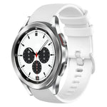 Dây đồng hồ silicone màu trơn kẻ ca-rô 20mm, Dành cho Samsung Galaxy Watch4 44mm, Dành cho Samsung Galaxy Watch4 Classic 46mm, Dành cho Samsung Galaxy Watch4 Classic 42mm, Dành cho Samsung Galaxy Watch Active 2