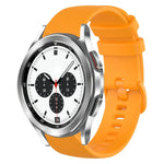 Dây đồng hồ silicone màu trơn kẻ ca-rô 20mm, Dành cho Samsung Galaxy Watch4 44mm, Dành cho Samsung Galaxy Watch4 Classic 46mm, Dành cho Samsung Galaxy Watch4 Classic 42mm, Dành cho Samsung Galaxy Watch Active 2