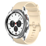Dây đồng hồ silicone màu trơn kẻ ca-rô 20mm, Dành cho Samsung Galaxy Watch4 44mm, Dành cho Samsung Galaxy Watch4 Classic 46mm, Dành cho Samsung Galaxy Watch4 Classic 42mm, Dành cho Samsung Galaxy Watch Active 2