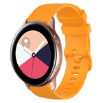Dây đồng hồ silicone màu trơn kẻ ca-rô 20mm, Dành cho Samsung Galaxy Watch4 44mm, Dành cho Samsung Galaxy Watch4 Classic 46mm, Dành cho Samsung Galaxy Watch4 Classic 42mm, Dành cho Samsung Galaxy Watch Active 2